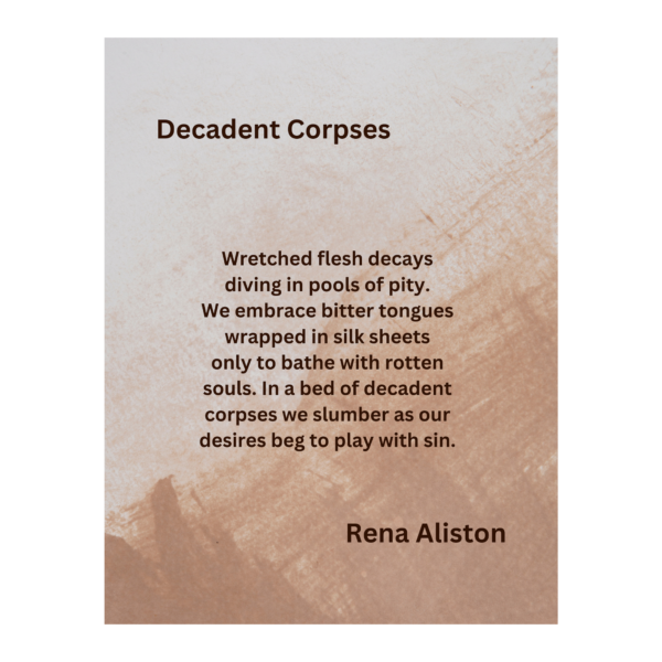 Decadent Corpses Art Print by Rena Aliston