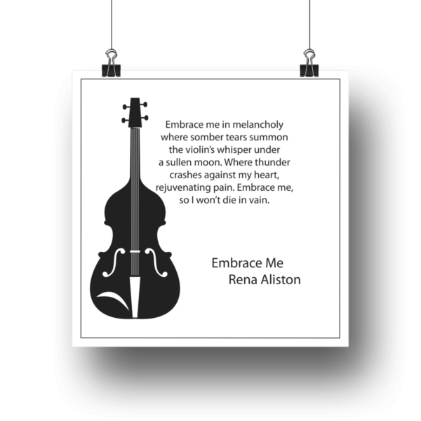 Embrace Me Art Print by Rena Aliston