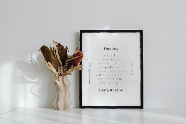 Healing Digital Art Print by Rena Aliston