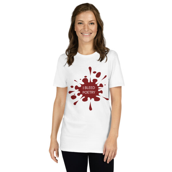 I Bleed Poetry T-shirt by Rena Aliston