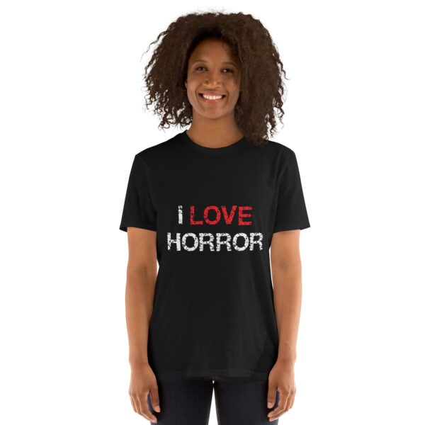 I Love Horror 2 T-shirt by Rena Aliston