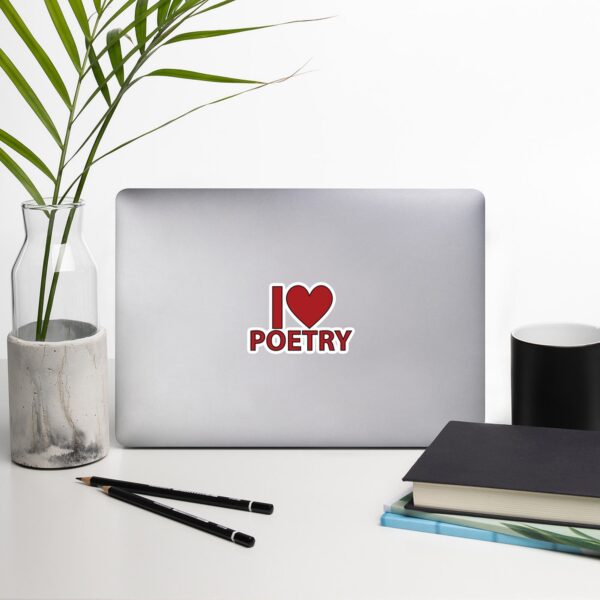 I Love Poetry Sticker by Rena Aliston