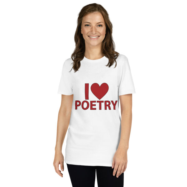 I Love Poetry 1 T-shirt by Rena Aliston