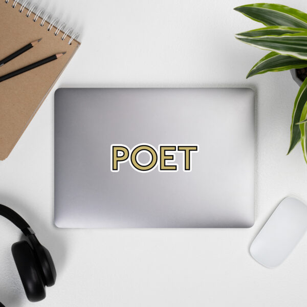 Poet Sticker by Rena Aliston