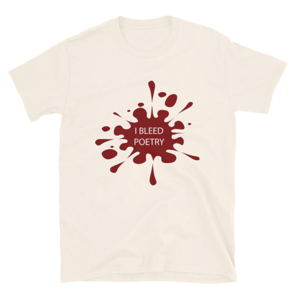 I Bleed Poetry T-shirt by Rena Aliston