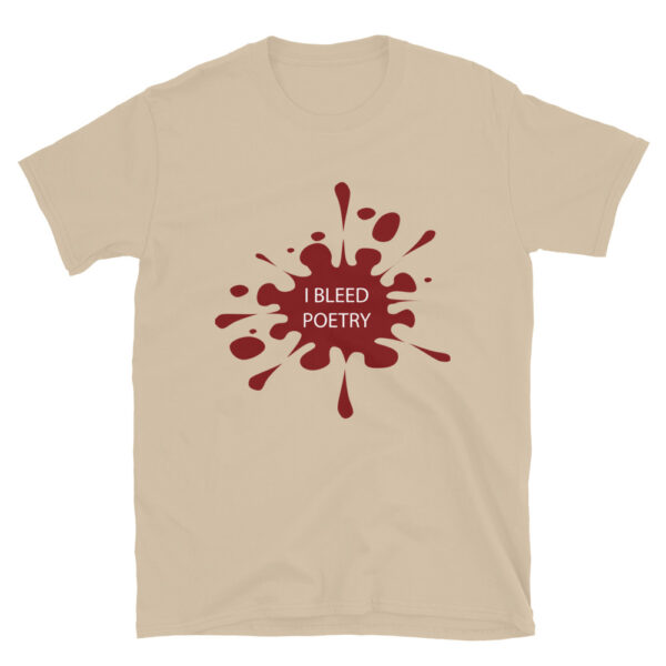 I Bleed Poetry T-shirt by Rena Aliston