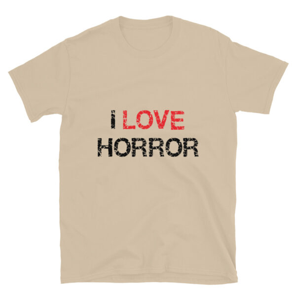 I Love Horror 2 T-shirt by Rena Aliston