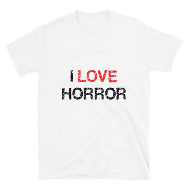 I Love Horror 2 T-shirt by Rena Aliston