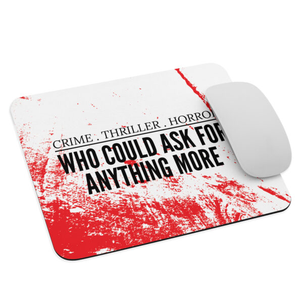 Who Could Ask Mouse Pad by Rena Aliston