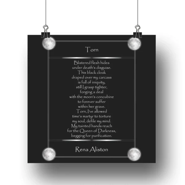 Torn Poem Digital Art Prints by Rena Aliston