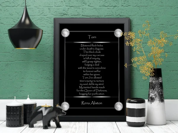 Torn Poem Digital Art Prints by Rena Aliston