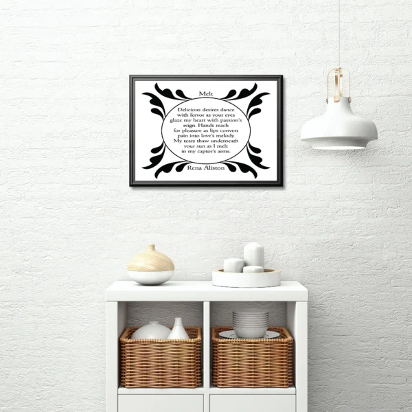 Melt Poem Digital Art Prints by Rena Aliston