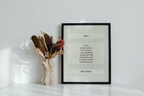 Stone Poem Digital Art Prints by Rena Aliston