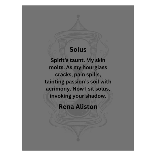 Solus Poem Digital Art Prints by Rena Aliston