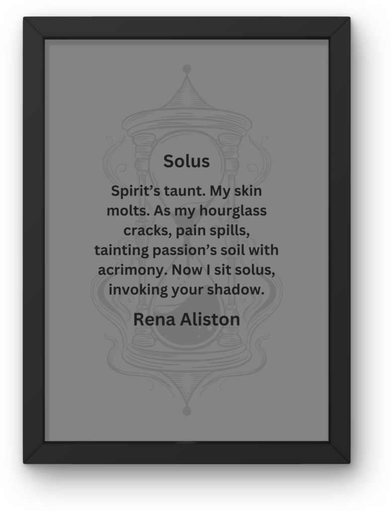 Solus Poem Digital Art Prints by Rena Aliston
