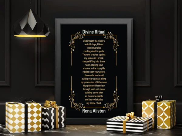 Divine Ritual Poster by Rena Aliston