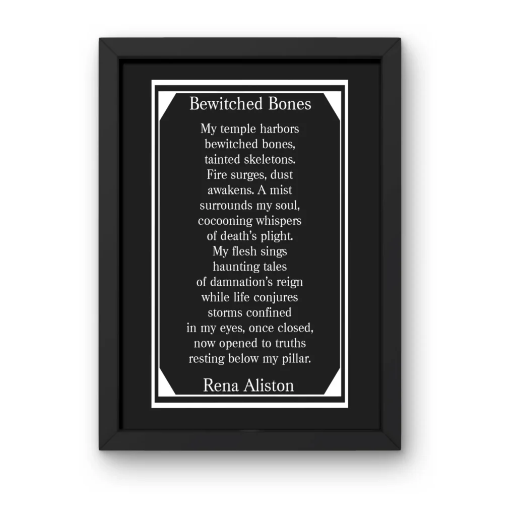 Bewitched Bones Poster by Rena Aliston