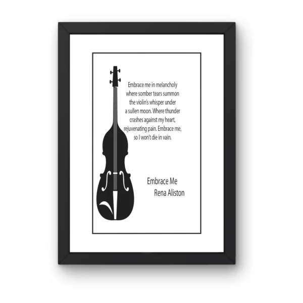 Embrace Me Poster by Rena Aliston