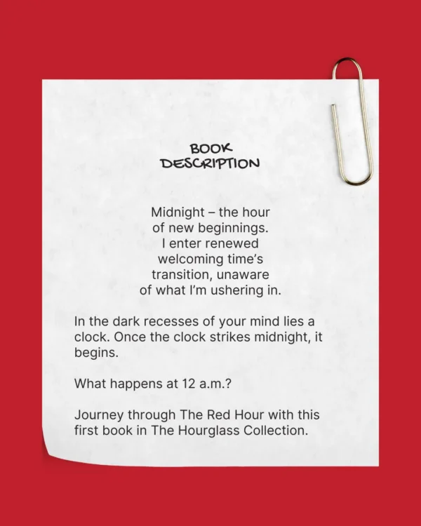 The Red Hour: The Hourglass Collection Book 1 by Rena Aliston