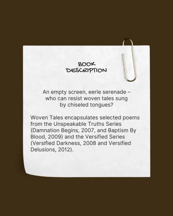Woven Tales: Selected Poems by Rena Aliston